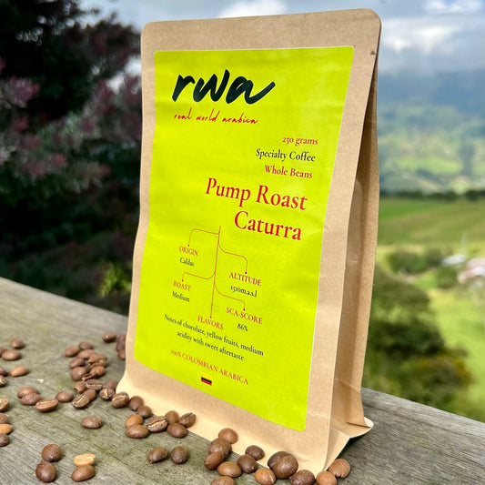 250gr Pump Roast Caturra - Pumping up your Degen mornings with vibrant acidity (wholebean)