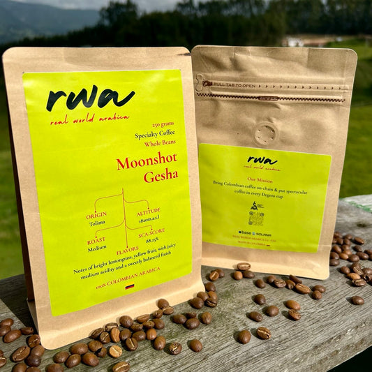 250gr Moonshot Gesha - Evoking skyrocketing gains and ethereal notes (wholebean)