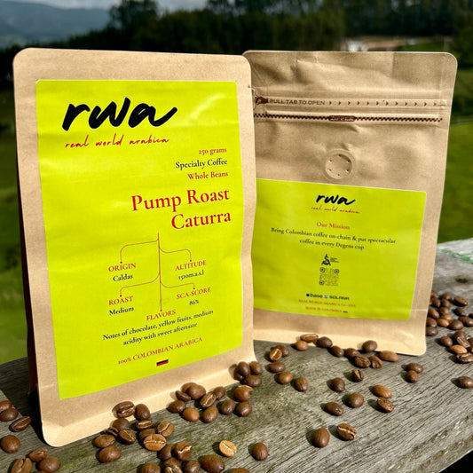 250gr Pump Roast Caturra - Pumping up your Degen mornings with vibrant acidity (wholebean)